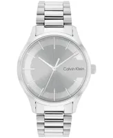 Calvin Klein Grey Stainless Steel Bracelet Watch 40mm