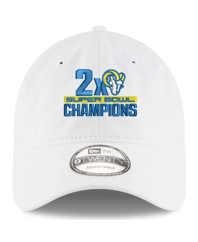 New Era Men's White Los Angeles Rams Super Bowl LVI Champions 9TWENTY  Adjustable Hat - Macy's