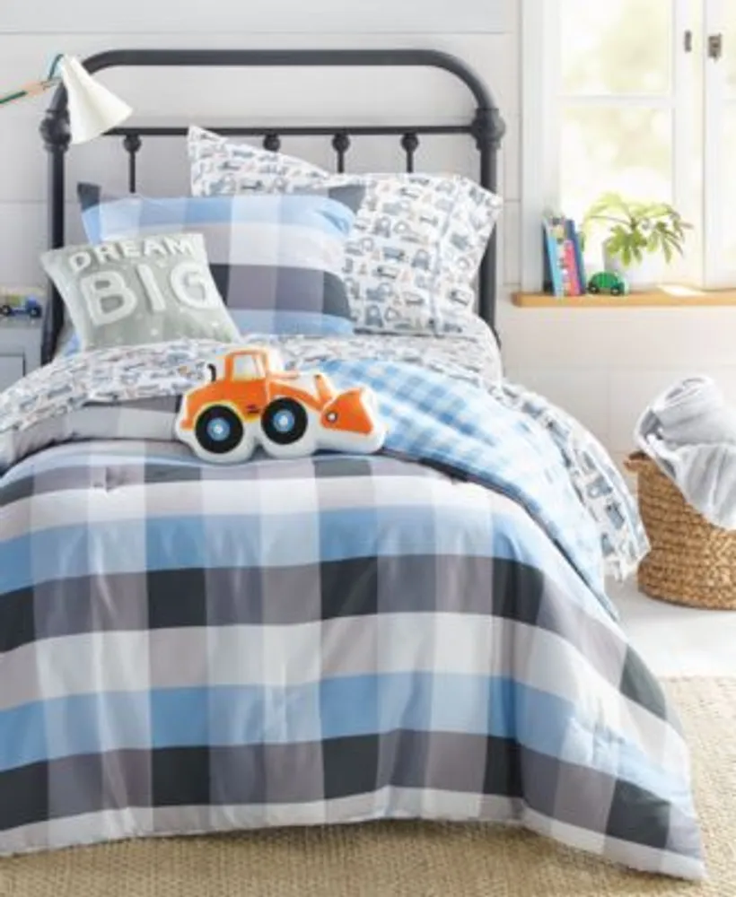 Charter Club Kids Gingham Comforter Sets Created For Macys