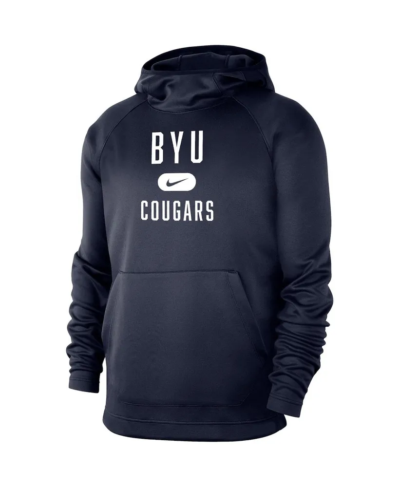 Men's Nike Navy Byu Cougars Spotlight Raglan Pullover Hoodie