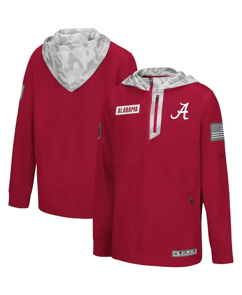 Colosseum Youth Boys Colosseum Crimson, Arctic Camo Alabama Crimson Tide  Oht Military-Inspired Appreciation Shellback Quarter-Zip Hoodie | Plaza Las  Americas