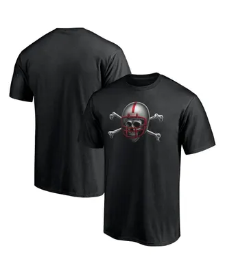 Men's Fanatics Black Nebraska Huskers Team Midnight Mascot T-shirt