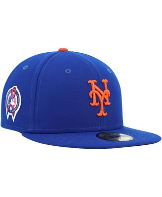 Men's New Era Royal York Mets 9/11 Memorial Side Patch 59FIFTY Fitted Hat