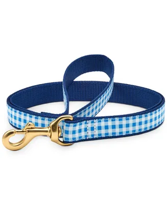 Up Country Gingham Pet Leash, 6ft
