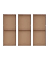 Madison Park Luminous Hand Painted Canvas Set, 3 Piece