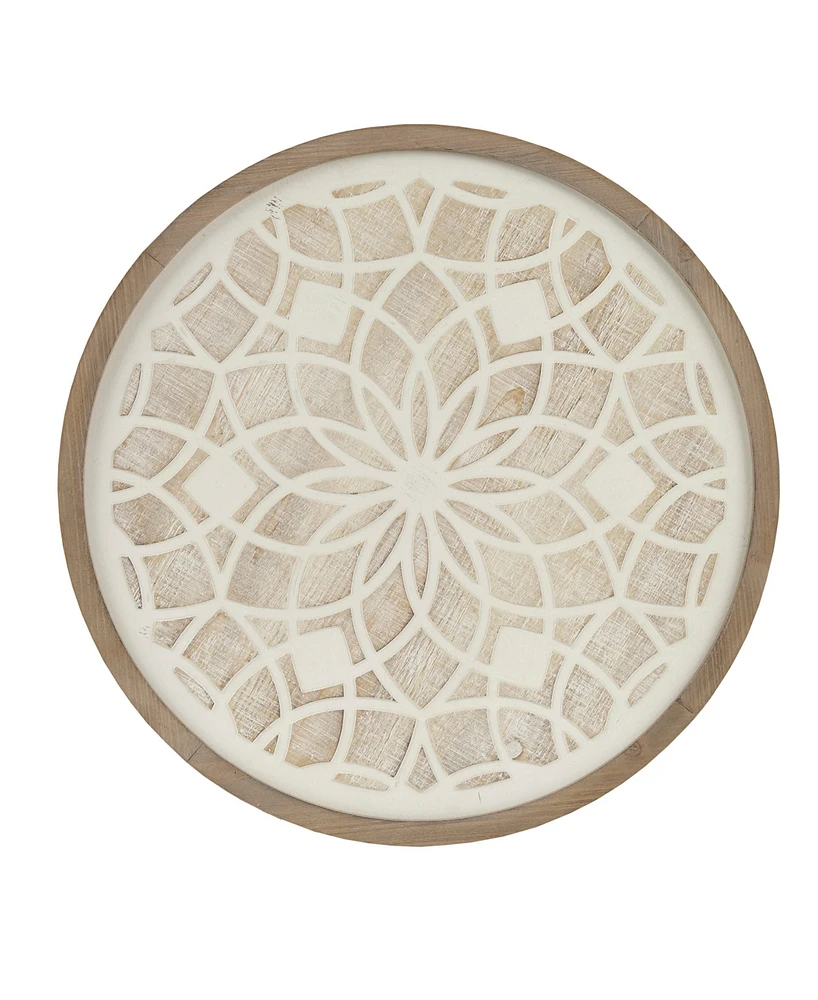 Madison Park Leah Medallion Wood Wall Decor