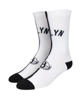 Men's Pkwy Brooklyn Nets Split Crew Socks