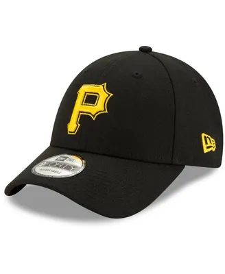 Men's New Era Black Pittsburgh Pirates Alternate 2 The League 9Forty Adjustable Hat