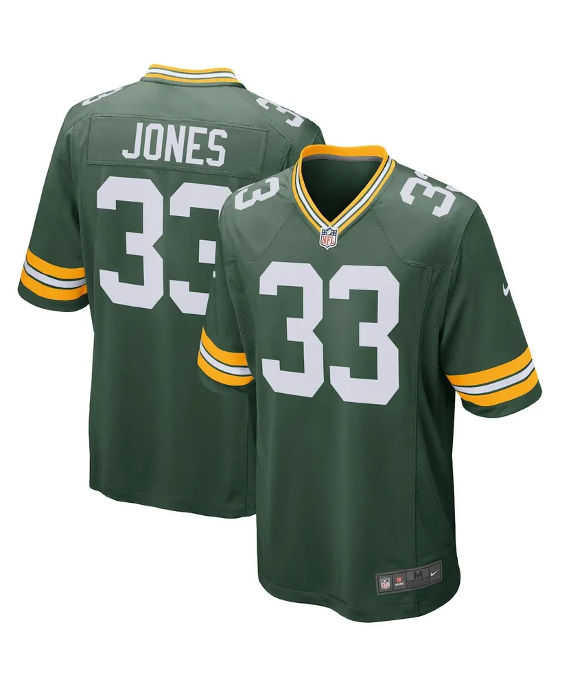 Aaron Jones Green Bay Packers Nike Alternate Game Player Jersey - Size: Large