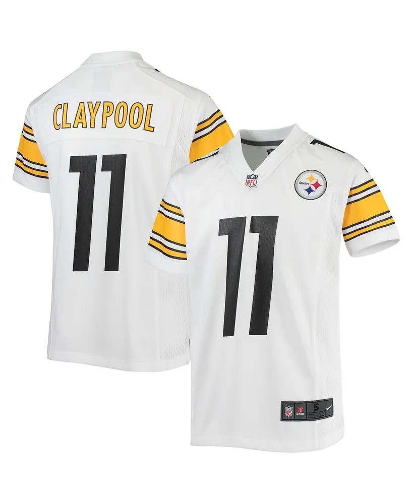 Youth Nike Chase Claypool Black Pittsburgh Steelers Alternate Player Game Jersey