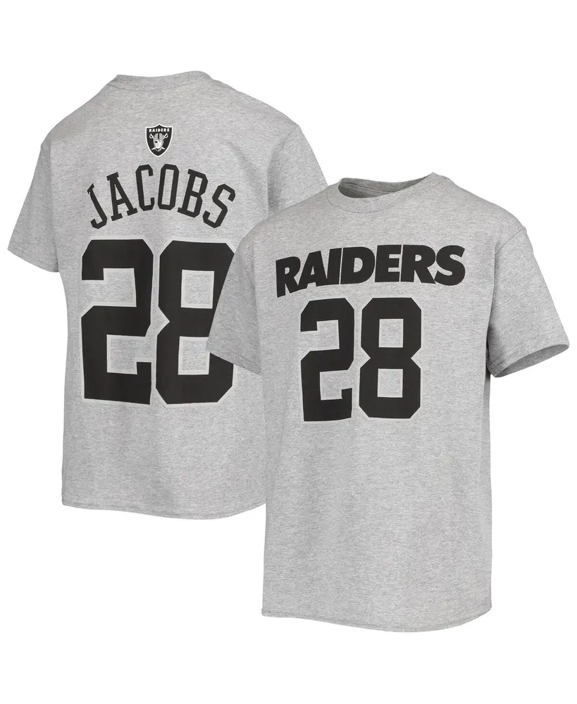 Nfl Las Vegas Raiders Toddler Boys' Short Sleeve Jacobs Jersey