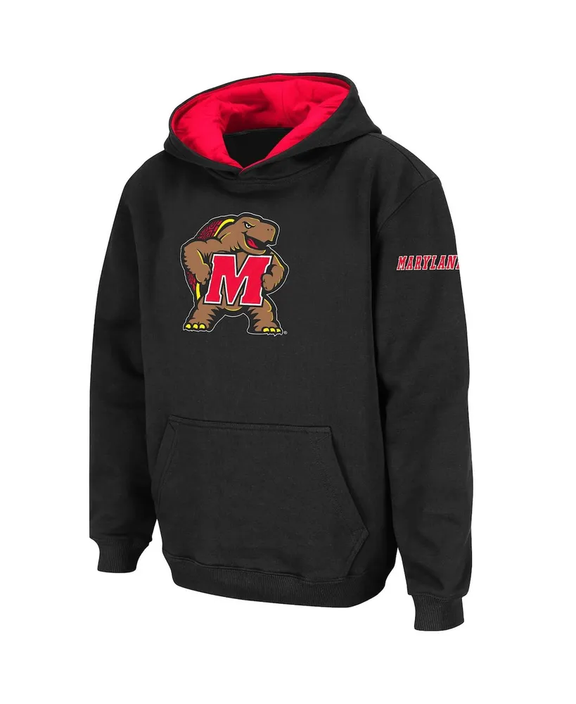 Big Boys Stadium Athletic Maryland Terrapins Logo Pullover Hoodie