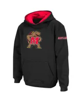 Big Boys Stadium Athletic Maryland Terrapins Logo Pullover Hoodie