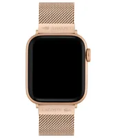 Lacoste Carnation Gold-Tone Mesh Bracelet for Apple Watch 38mm/40mm