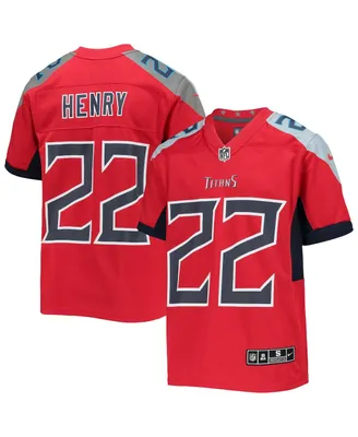 Big Boys Nike Derrick Henry Red Tennessee Titans Inverted Team Game Jersey