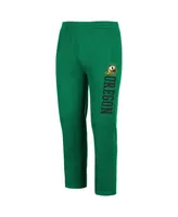 Men's Colosseum Green Oregon Ducks Fleece Pants