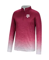 Men's Colosseum Maroon Texas A M Aggies Walter Quarter-Zip Windshirt