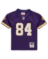 Preschool Boys and Girls Mitchell & Ness Randy Moss Purple Minnesota Vikings 1998 Retired Legacy Jersey