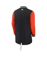 Men's Nike Black San Francisco Giants Authentic Collection Dugout Performance Full-Zip Jacket