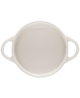 Le Creuset Stoneware 8 oz. Flower Mini Cocotte with Lid