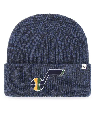 Men's '47 Navy Utah Jazz Brain Freeze Cuffed Knit Hat