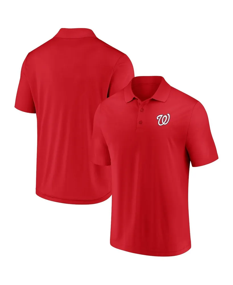 Men's Fanatics Red Washington Nationals Winning Streak Polo