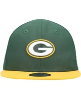 Infant Unisex New Era Green, Gold Green Bay Packers My 1St 9Fifty Adjustable Hat