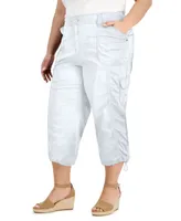 Style & Co Plus Cargo Capri Pants, Created for Macy's