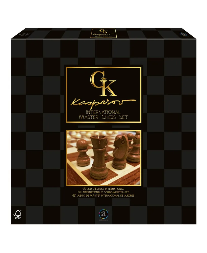 Kasparov International Master Chess Set, 33 Piece