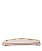 Women's Crystal Trim Envelope Clutch