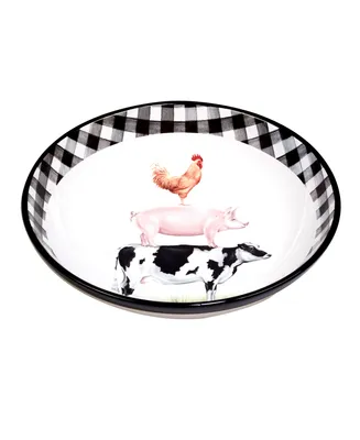 Certified International On The Farm Serving Bowl