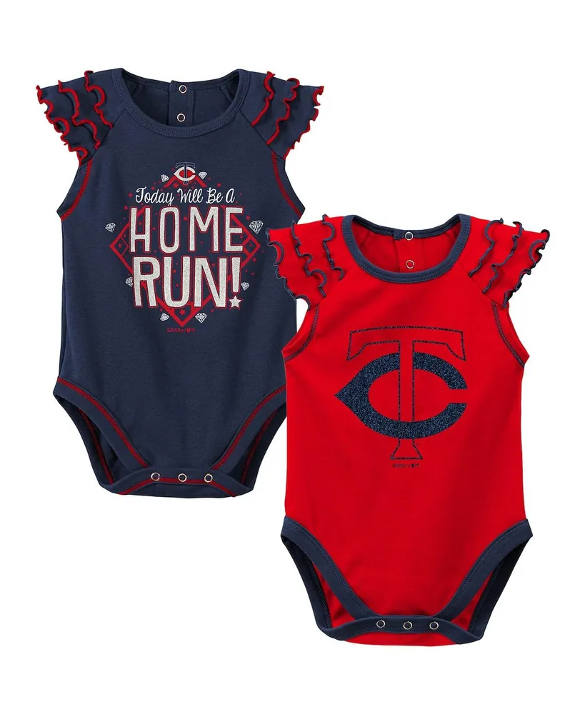 Outerstuff Unisex Newborn Infant Navy and Red Minnesota Twins