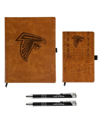 Sparo Atlanta Falcons Laser-Engraved Notepad and Pen Gift Set