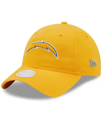 Women's New Era Gold Los Angeles Chargers Core Classic 2.0 9Twenty Adjustable Hat