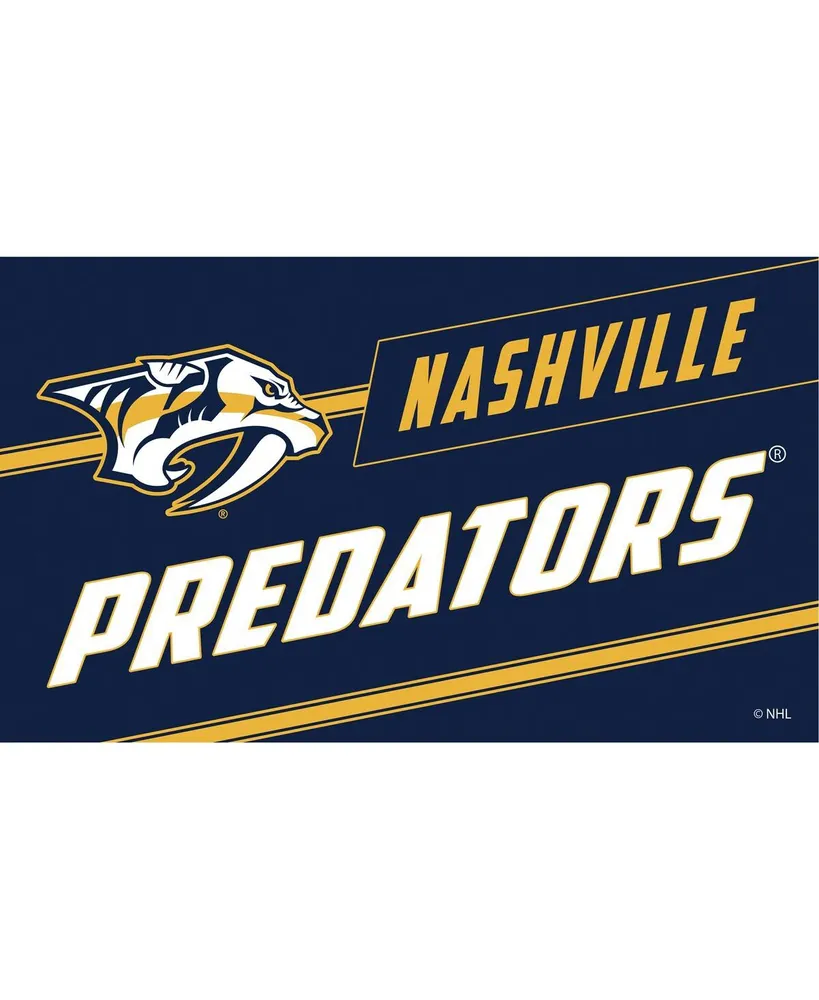 Nashville Predators 16'' x 28'' Coir Punch Mat