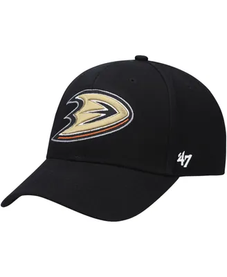 Anaheim Ducks '47 Alternate Logo Clean Up Adjustable Hat - Purple