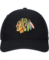 Men's '47 Black Chicago Blackhawks Legend Mvp Adjustable Hat