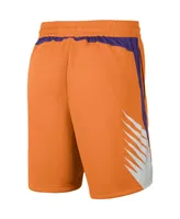 Men's Jordan Orange and White Phoenix Suns 2020/21 Association Edition Performance Swingman Shorts