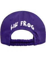 Infant Unisex Top of The World Purple Tcu Horned Frogs Mini Me Adjustable Hat