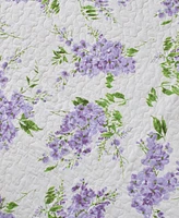 Laura Ashley Keighley Cotton Reversible Piece Quilt Set