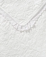 Laura Ashley Heirloom Crochet Quilt Set