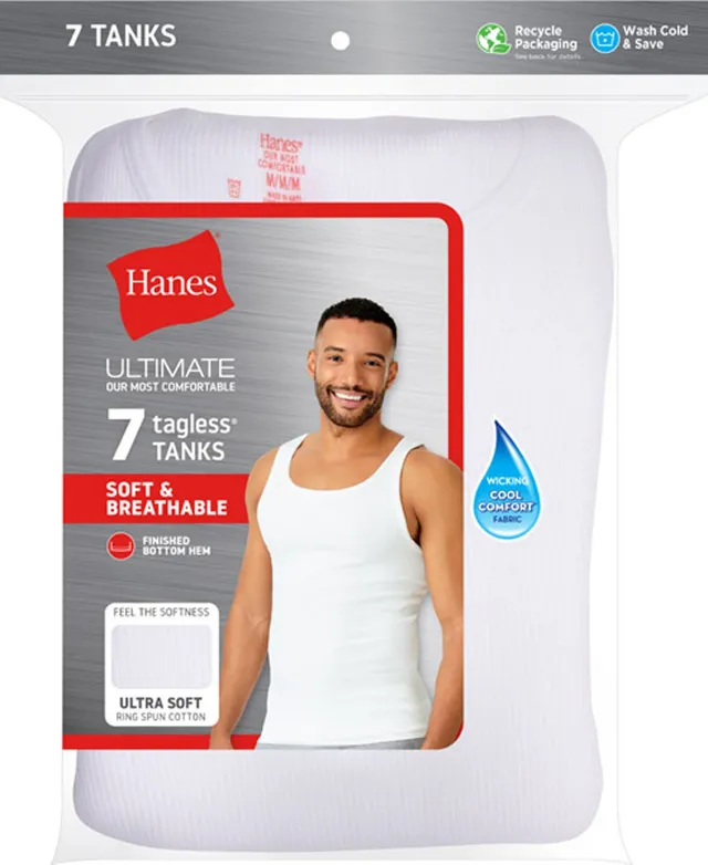 Hanes Ultimate Comfortblend Bonus Pack Mens 5 Short Sleeve V Neck