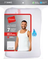 Hanes Men's Ultimate ComfortSoft 7-Pk. Moisture-Wicking Cotton Tanks