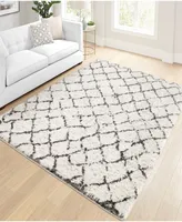 Orian Cloud 19 Tribal Line 6'7" x 9'6" Area Rug