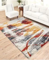 Orian Gemstone Desert Canvas 6'7" x 9'6" Area Rug