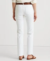 Lauren Ralph Petite Mid-Rise Straight Jean, & Short Lengths