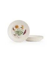 Botanic Garden Harmony Opal 4 Piece Salad Plate Set