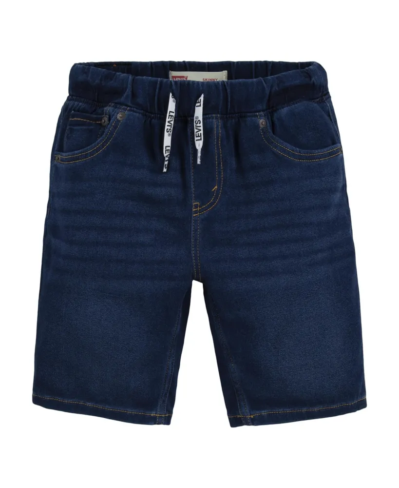 Levi's Little Boys Pull-On Skinny Fit Dobby Shorts