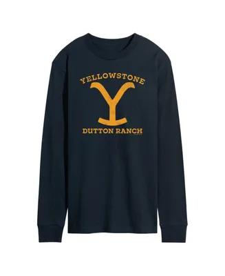Men's Yellowstone Dutton Ranch Y Long Sleeve T-shirt