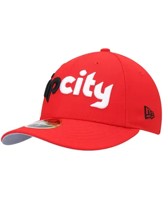 Men's Red Portland Trail Blazers Team Low Profile 59FIFTY Fitted Hat